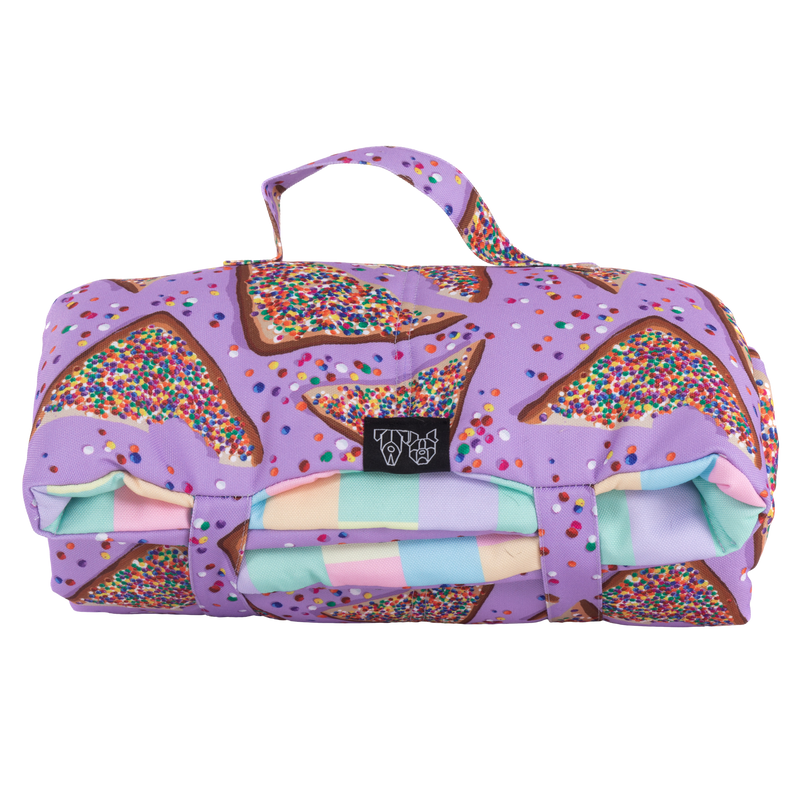 ON-THE-GO PET MAT: Purple Fairy Bread/Gelato