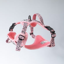 Load image into Gallery viewer, REFLECTIVE Comfort Explorer Harness: LEOPARD PRINT
