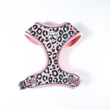 Load image into Gallery viewer, REFLECTIVE Adjustable Comfort Harness: LEOPARD PRINT PINK
