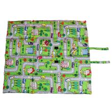 Load image into Gallery viewer, ON-THE-GO PET MAT: Traffic Town
