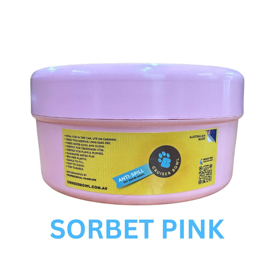 Rover Pet Products - K9 Cruiserbowl - Round: SORBET PINK